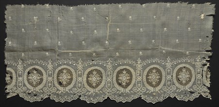 Embroidered Strip, 19th century. Creator: Unknown.