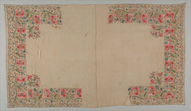 Embroidered Towel (Havlu), 19th century. Creator: Unknown.