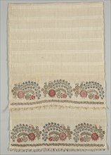 Embroidered Towel (Havlu), 19th century. Creator: Unknown.
