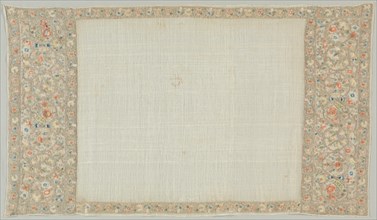 Embroidered Towel (Peshkir), 18th-19th century. Creator: Unknown.