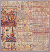 Embroidery sampler, 1800s. Creator: Unknown.
