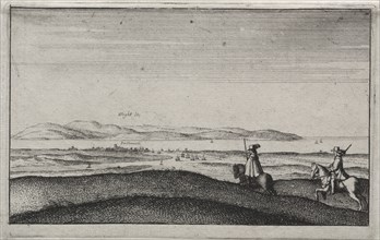 English Views: Isle of Wight from Portsmouth. Creator: Wenceslaus Hollar (Bohemian, 1607-1677).