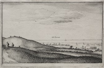 English Views: Old Shoreham, 1645. Creator: Wenceslaus Hollar (Bohemian, 1607-1677).