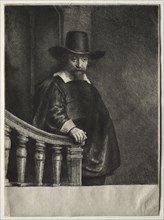 Ephraim Bonus, Jewish Physician, 1647. Creator: Rembrandt van Rijn (Dutch, 1606-1669).