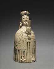 Ewer in the form of a Sheng Player, 11th Century. Creator: Unknown.