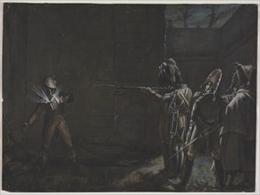 Execution of the Duke dEnghien, 21 March 1804, c. 1870. Creator: Anonymous.