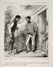 Faite et Gestes du Propriétaire. Creator: Paul Gavarni (French, 1804-1866).