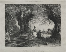 Fantasy, 1836. Creator: Paul Hüet (French, 1803-1869).