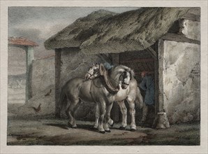 Farm Horse. Creator: Horace Vernet (French, 1789-1863).