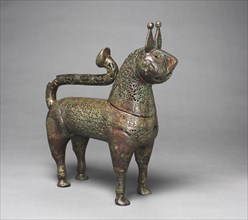 Feline incense burner, 1100s. Creator: Unknown.