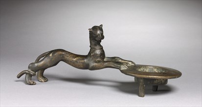 Feline-Handled Incense Burner, c. 100. Creator: Unknown.