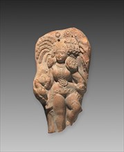 Female Figure, Probably a Nature Divinity (Yakshi), c. 75 BC. Creator: Unknown.