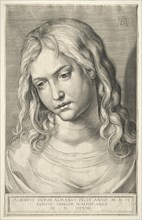 Female Head. Creator: Aegidius Sadeler (Flemish, c. 1570-1629).