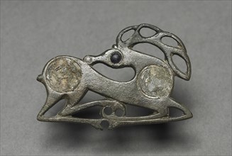 Fibula in the Form of a Recumbent Stag, c. 400. Creator: Unknown.