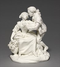 Figure of the Festival at the Chateau, 1766. Creator: Sèvres Porcelain Manufactory (French, est. 1740); Etienne-Maurice Falconet (French, 1716-1791); François Boucher (French, 1703-1770), after a desi...