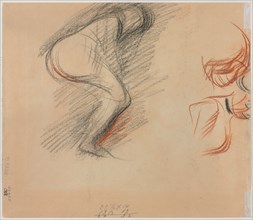 Figure Sketches, 1906. Creator: Jean Louis Forain (French, 1852-1931).