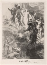 Finale of the Rhinegold, 1877. Creator: Henri Fantin-Latour (French, 1836-1904).