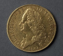 Five Guineas (obverse), 1746. Creator: Unknown.