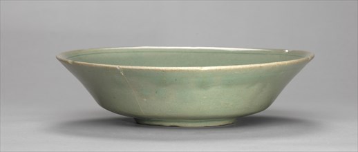 Flat Bowl, 1100s-1200s. Creator: Unknown.