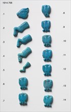 Food Model Amulets , 1295-1069 BC. Creator: Unknown.
