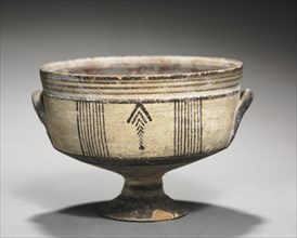 Footed Bowl, c. 850-750 BC. Creator: Unknown.