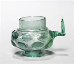 Footed Cup with Handle (Scheuer), c. 1500-1525. Creator: Unknown.