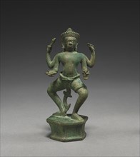 Four-Armed Standing Tantric Male Divinity, 2nd-3rd quarter of the 10th Century. Creator: Unknown.