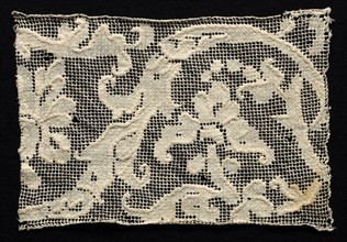 Fragment (of a Band?) with Floral Pattern, 16th century. Creator: Unknown.
