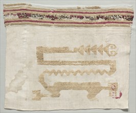Fragment from a Mantle, c. 1100-1400. Creator: Unknown.