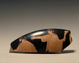 Fragment of a Kylix, 400s BC. Creator: Unknown.