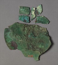 Fragment of a Mirror Disk, 2040-1648 BC. Creator: Unknown.