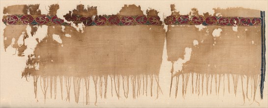 Fragment of a Tiraz, 1080 - 1099. Creator: Unknown.