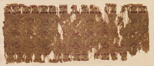 Fragment of a Tiraz-Style Textile, 1130 - 1149. Creator: Unknown.