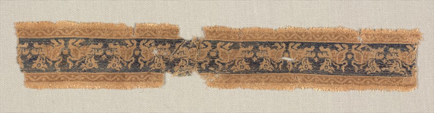 Fragment of Band or Border, 6th century. Creator: Unknown.
