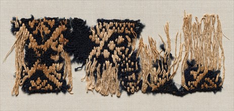 Fragment of Burial Clothing, 900s - 1000s. Creator: Unknown.