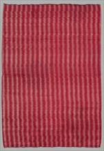 Fragment of Striped Panel, 1800s - early 1900s. Creator: Unknown.