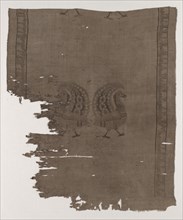 Fragment with one complete register, mid 900s - mid 1000s. Creator: Unknown.