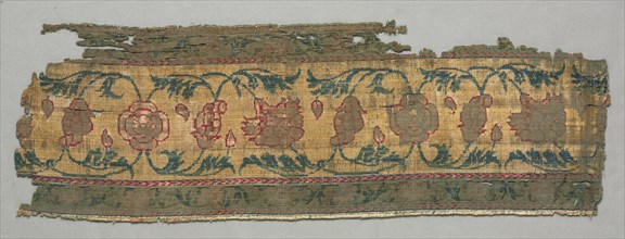 Fragment, 6th-16th century. Creator: Unknown.