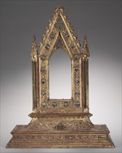 Frame for a Portable Reliquary Icon, 1347. Creator: Unknown.