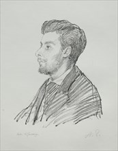Fréderic Régamey. Creator: Alphonse Legros (French, 1837-1911).