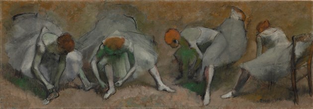 Frieze of Dancers, c. 1895. Creator: Edgar Degas (French, 1834-1917).