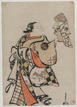 Fujimura Handayu as a Courtesan, mid 1710s. Creator: Torii Kiyomasu (Japanese).