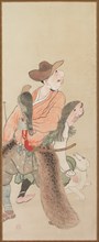 Genre Figures, c. 1816. Creator: Tatabe Socho (Japanese, 1760-1814).