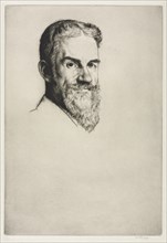 George Bernard Shaw, 1907. Creator: William Strang (British, 1859-1921).