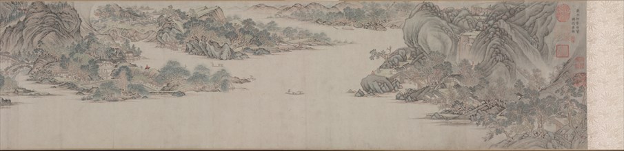 Greeting the Spring, 1600. Creator: Wu Bin (Chinese, active c. 1591-1626).