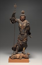 Guardian King of the North (Bishamonten), Kamakura Period (1185-1333). Creator: Unknown.
