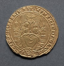 Half Sovereign (obverse), 1544-1547. Creator: Unknown.