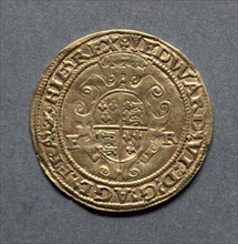 Half Sovereign (reverse), 1549-1550. Creator: Unknown.