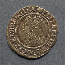 Halfcrown (obverse), 1560-1561. Creator: Unknown.