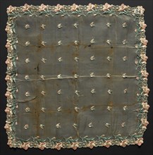 Handkerchief, 1889. Creator: Unknown.